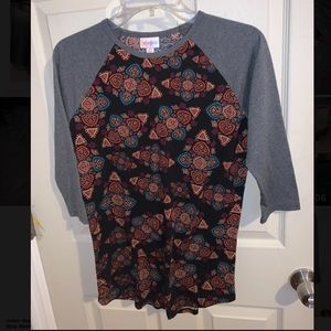 LuLaroe 3/4 sleeve shirt